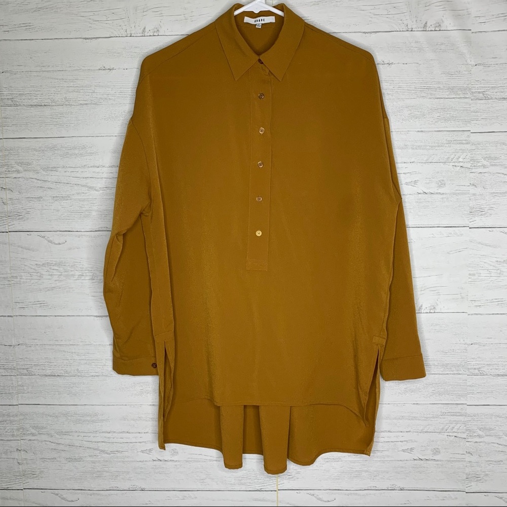 Ro&De women light brown long shirt/S
